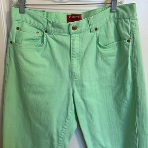 Chaps Cropped Denim Jeans - Size 10